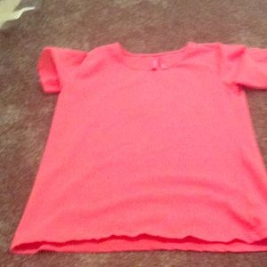 A plain red t shirt